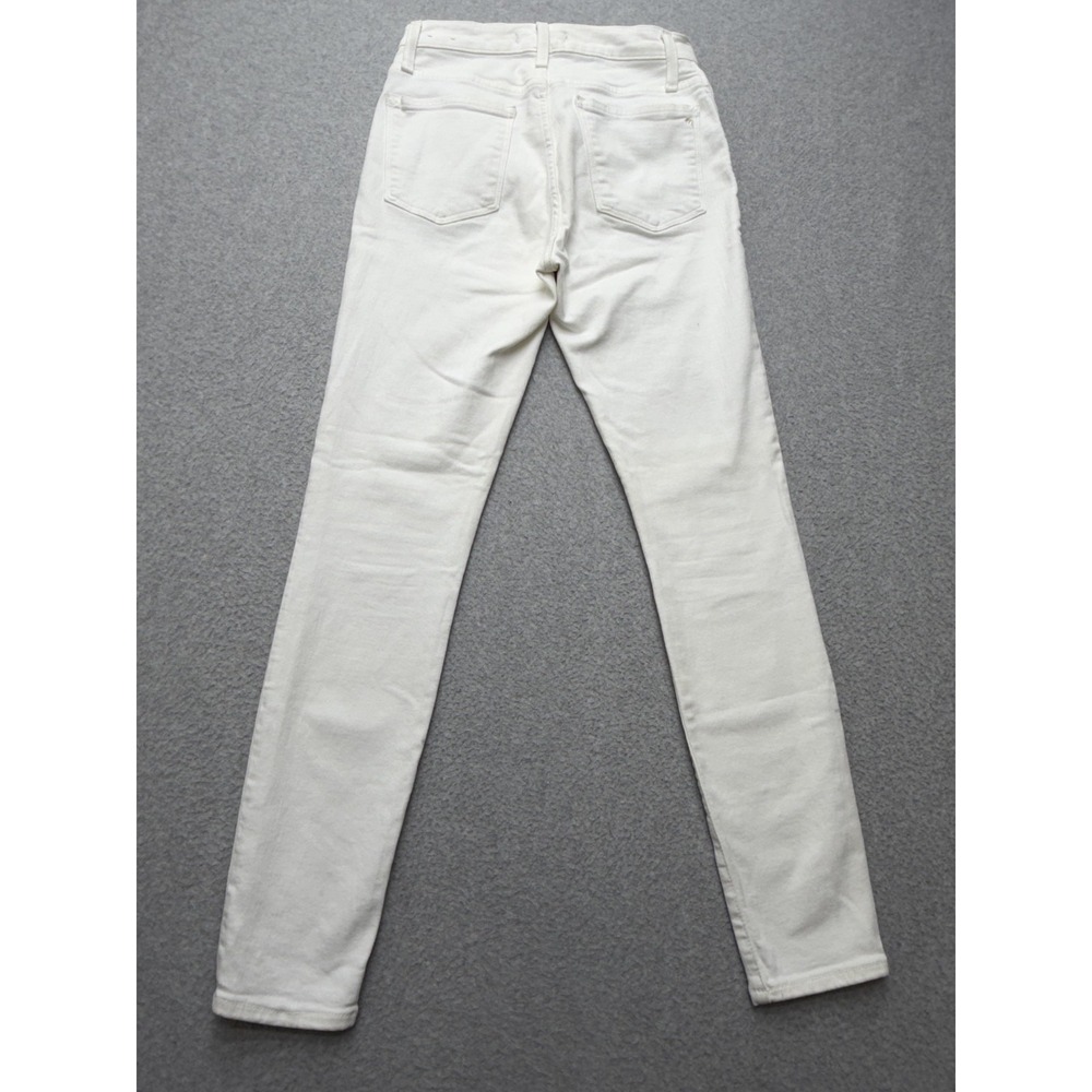 Madewell 9 Skinny Jeans Womens‎ 27x27 White Mid Rise Slim Stretch Denim H5769 - Picture 14 of 15